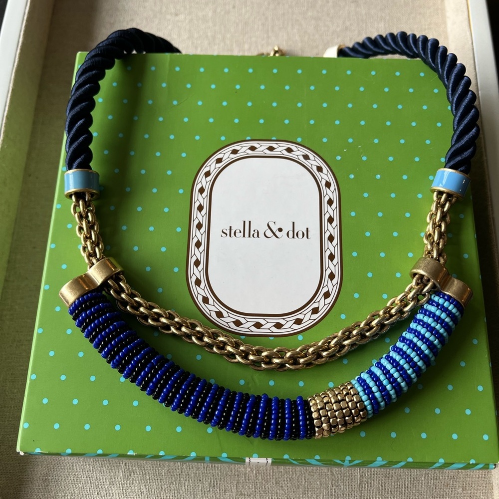 Stella & Dot Marine Collar necklace - Picture 3 of 3